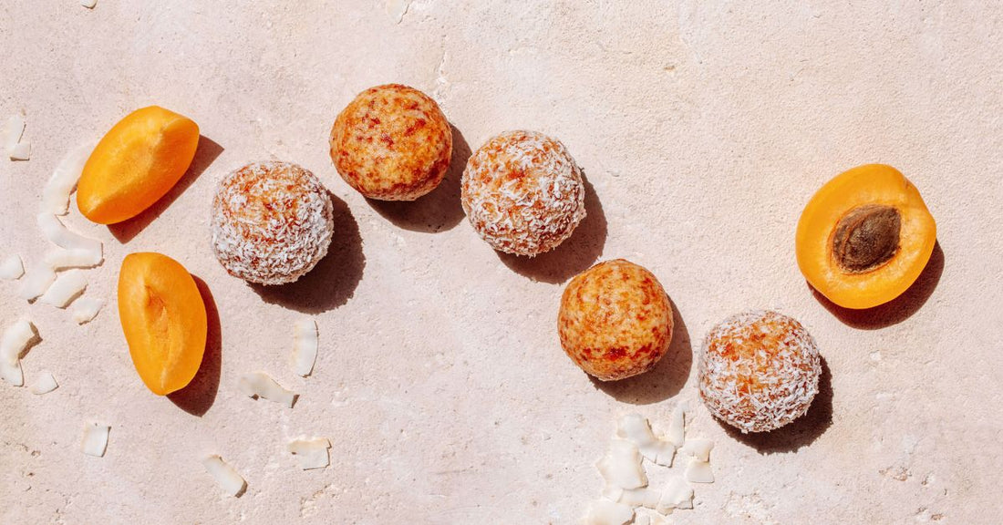 Apricot Coconut Bliss Balls
