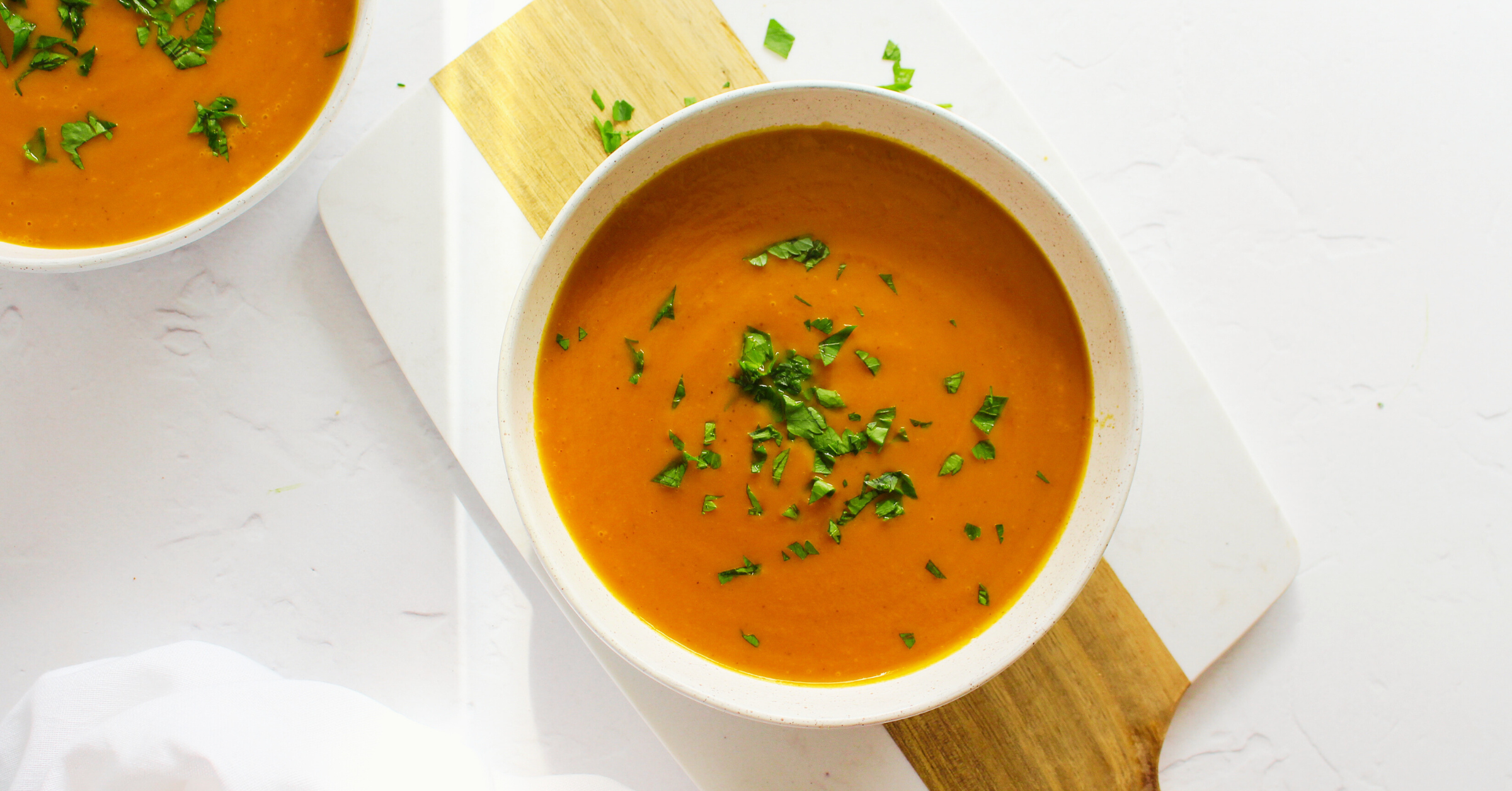 Creamy Prebiotic Carrot Soup – Fertile Gut