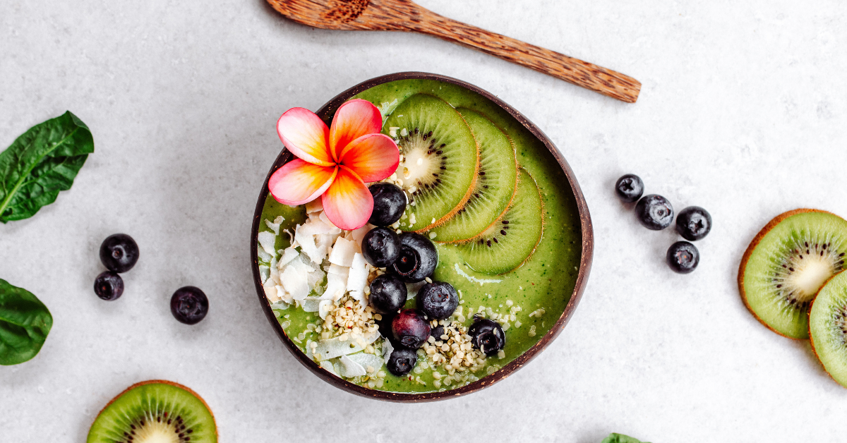Summer Green Smoothie Bowl – Fertile Gut