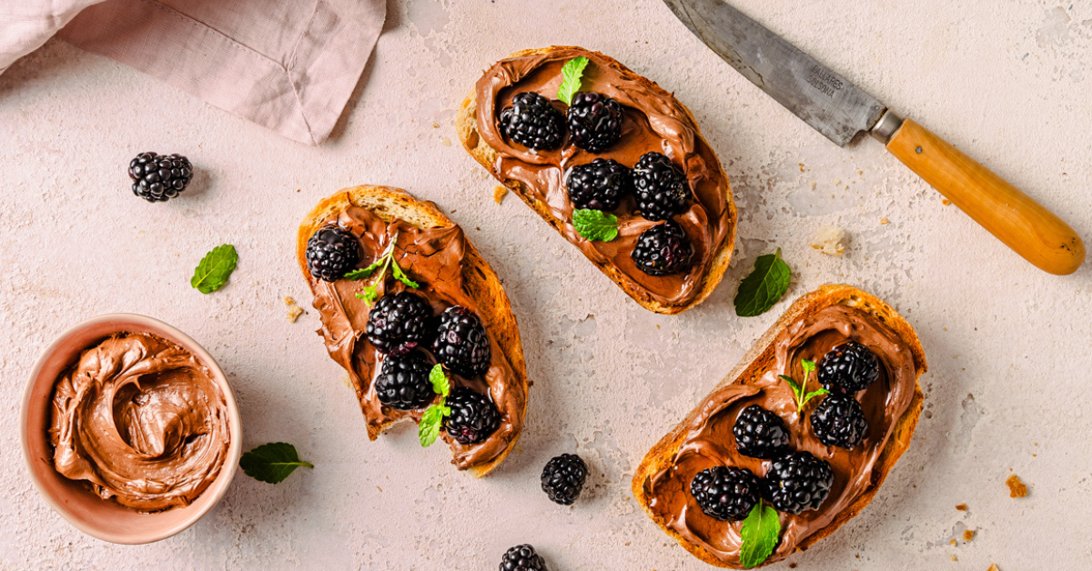 Whipped Chocolate Cream Cheese on Sourdough – Fertile Gut