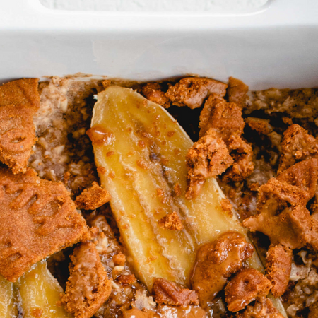 Biscoff Baked Oats