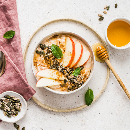 Prebiotic Breakfast Bowl with Greek Yoghurt