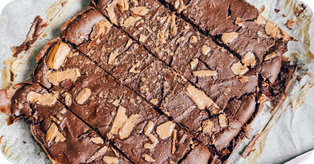 Fudgy Healthy Cacao Brownies -