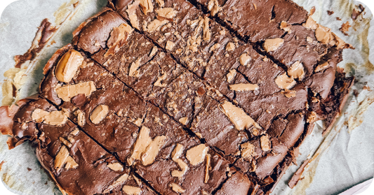 Fudgy Healthy Cacao Brownies -