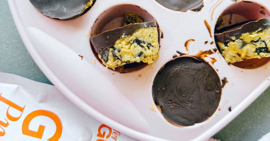 Prebiotic Protein Cookie Dough Cups
