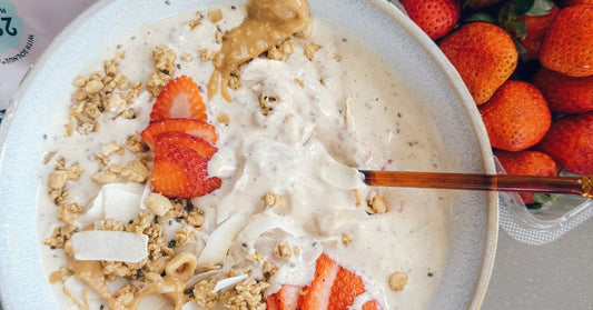 Creamy Vanilla Berry Gut Protein Bowl