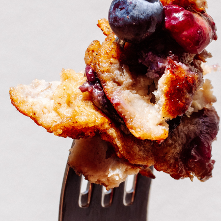 Banana & Blueberry Pancakes