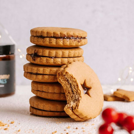 Gingerbread Sandwich Biscuits