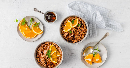 Choc Orange Overnight Oats