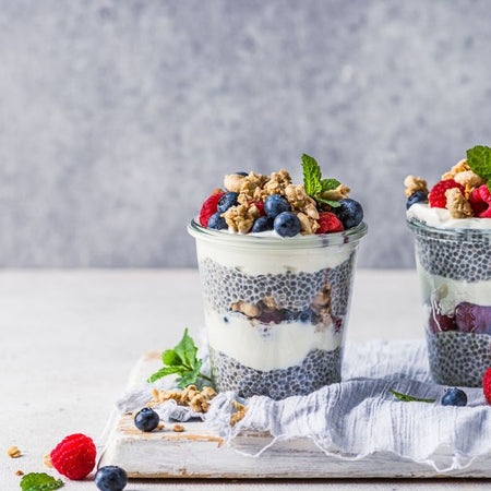 Prebiotic Creamy Chia Pudding