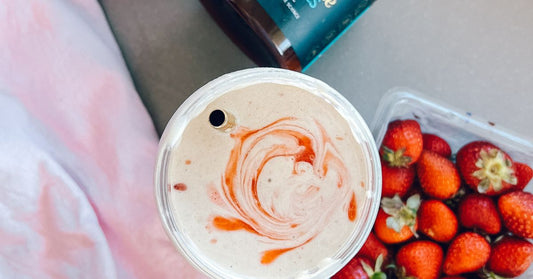 Strawberry Glaze Gut Glow Smoothie