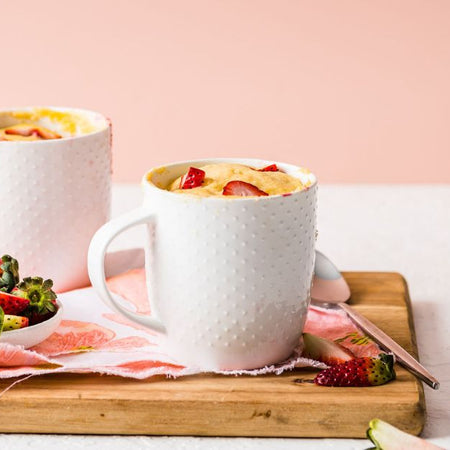 Strawberry Mug Cake