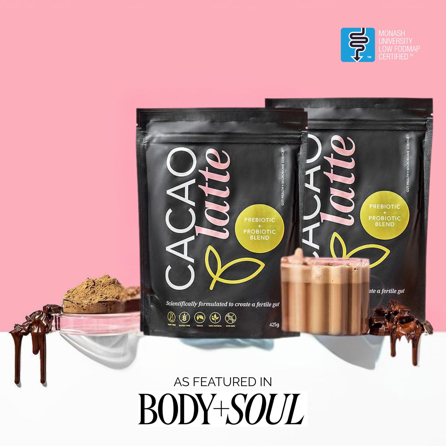 Cacao Latte Value Pack (2 Pouches)